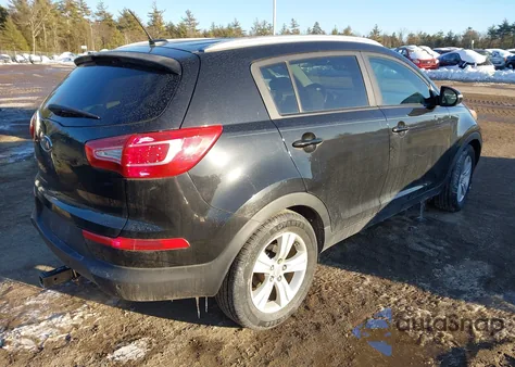 2011 Kia Sportage Lx из США, поврежденный, VIN KNDPB3A22B7074993